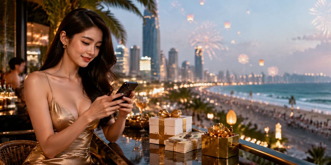 Người dùng Đà Nẵng đăng ký tài khoản casino trên điện thoại giữa không khí lễ hội